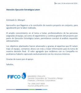 Recomendacion FIFCO